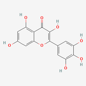 molecular formula C15H10O8 B1677590 Myricetin CAS No. 529-44-2