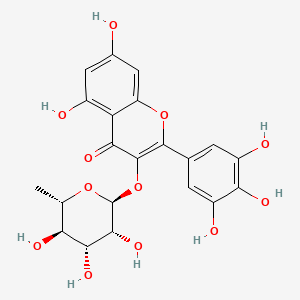 molecular formula C21H20O12 B1677591 Myricetrin CAS No. 17912-87-7