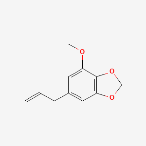 molecular formula C11H12O3 B1677595 Myristicin CAS No. 607-91-0