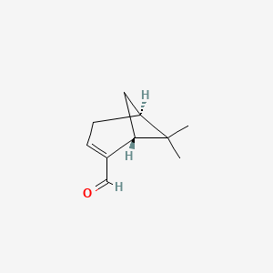 molecular formula C10H14O B1677600 Myrtenal CAS No. 564-94-3