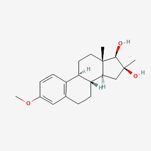 molecular formula C20H28O3 B1677601 Mytatrienediol CAS No. 5108-94-1