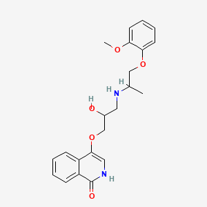 molecular formula C22H26N2O5 B1677606 N 1518 CAS No. 93750-14-2