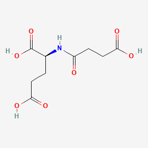 B1677612 N(2)-succinyl-L-glutamic acid CAS No. 33981-72-5