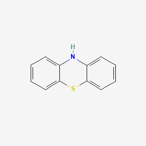molecular formula C12H9NS B1677639 Phenothiazine CAS No. 92-84-2