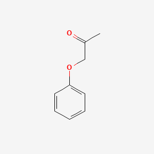 molecular formula C9H10O2 B1677642 Phenoxyacetone CAS No. 621-87-4