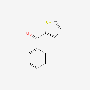 molecular formula C11H8OS B1677651 2-Benzoylthiophene CAS No. 135-00-2