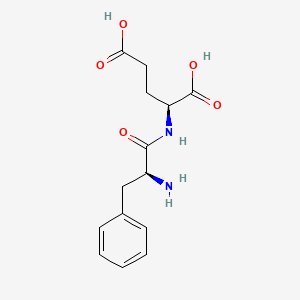 molecular formula C14H18N2O5 B1677656 Phenylalanylglutamate CAS No. 3617-45-6