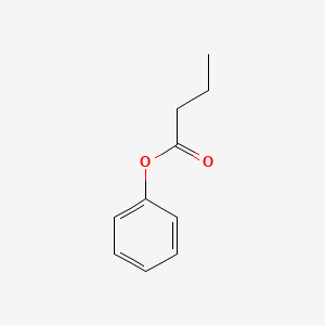 molecular formula C10H12O2 B1677665 Phenyl butyrate CAS No. 4346-18-3