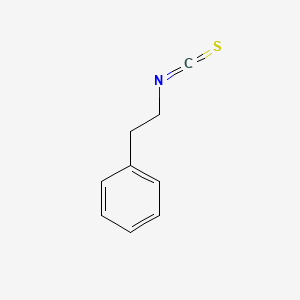 molecular formula C9H9NS B1677667 Phenethyl isothiocyanate CAS No. 2257-09-2