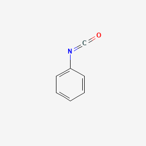 molecular formula C7H5NO B1677669 苯异氰酸酯 CAS No. 103-71-9
