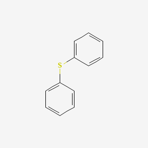 molecular formula C12H10S B1677679 Diphenyl sulfide CAS No. 139-66-2