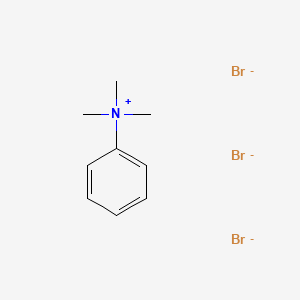 molecular formula C9H14Br3N-2 B1677681 Phenyltrimethylammonium tribromide CAS No. 4207-56-1