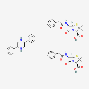 molecular formula C48H54N6O8S2 B1677682 Phenyracillin CAS No. 7009-88-3