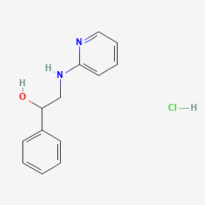 molecular formula C13H15ClN2O B1677683 Phenyramidol Hydrochloride CAS No. 326-43-2
