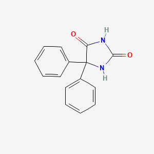 molecular formula C15H12N2O2 B1677684 苯妥英 CAS No. 57-41-0
