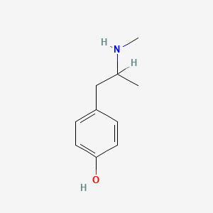 B1677695 Pholedrine CAS No. 370-14-9