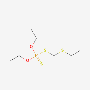 molecular formula C7H17O2PS3 B1677698 Phorate CAS No. 298-02-2