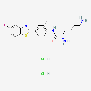 molecular formula C20H25Cl2FN4OS B1677703 Phortress CAS No. 328087-38-3