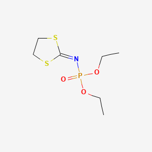 molecular formula C7H14NO3PS2 B1677706 Phosfolan CAS No. 947-02-4