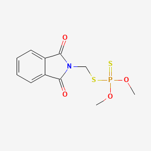molecular formula C11H12NO4PS2 B1677707 Phosmet CAS No. 732-11-6