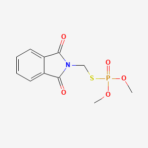molecular formula C11H12NO5PS B1677708 Phosmet oxon CAS No. 3735-33-9