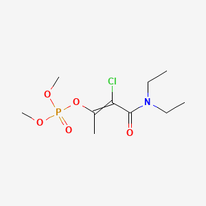 B1677709 Phosphamidon CAS No. 13171-21-6