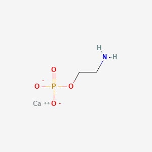 B1677713 Phosphorylcolamine calcium CAS No. 10389-08-9