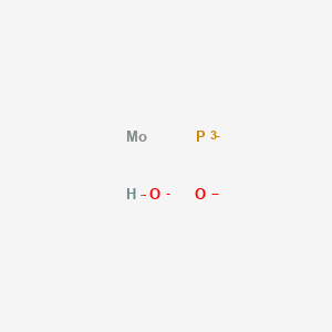 molecular formula HMoO2P-6 B1677715 钼氢氧化氧化磷酸盐 CAS No. 11104-88-4