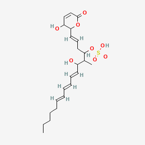 molecular formula C23H34O8S B1677728 Sultriecin CAS No. 131774-59-9