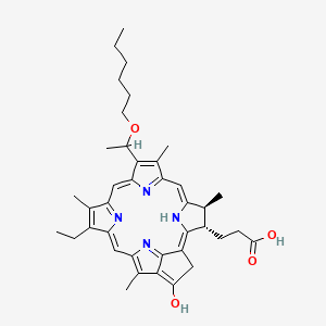 molecular formula C39H48N4O4 B1677729 Photochlor CAS No. 149402-51-7