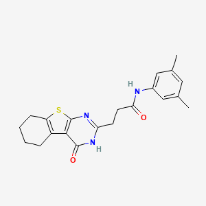 molecular formula C21H23N3O2S B1677730 Photoregulin1 CAS No. 1003736-23-9