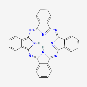 2,11,20,29,37,38,39,40-Octazanonacyclo[28.6.1.13,10.112,19.121,28.04,9.013,18.022,27.031,36]tetraconta-1,3,5,7,9,11,13,15,17,19(39),20,22,24,26,28(38),30(37),31,33,35-nonadecaene