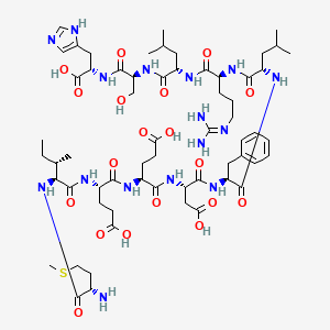 molecular formula C61H96N16O19S B1677762 PHYD protein, Arabidopsis CAS No. 158379-16-9