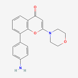 molecular formula C19H18N2O3 B1677774 PI-828 CAS No. 942289-87-4