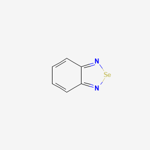 molecular formula C6H4N2Se B1677776 Piaselenole CAS No. 273-15-4