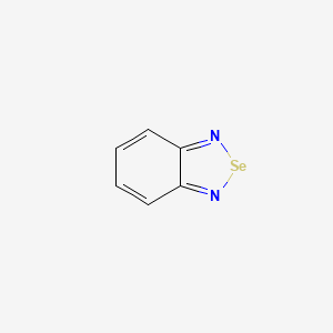 molecular formula C6H4N2Se B1677776 2,1,3-Benzoselenadiazole CAS No. 273-15-4