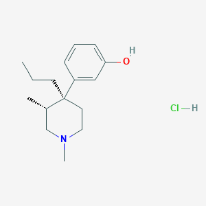 molecular formula C16H26ClNO B1677780 Picenadol hydrochloride CAS No. 74685-16-8