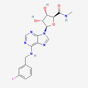molecular formula C18H19IN6O4 B1677782 IB-Meca CAS No. 152918-18-8