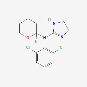 B1677783 Piclonidine CAS No. 72467-44-8