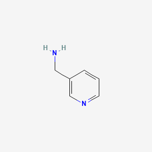 molecular formula C6H8N2 B1677787 3-(Aminomethyl)pyridine CAS No. 3731-52-0