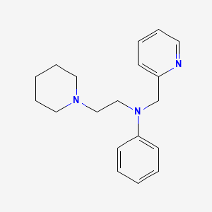 molecular formula C19H25N3 B1677790 Picoperine CAS No. 21755-66-8