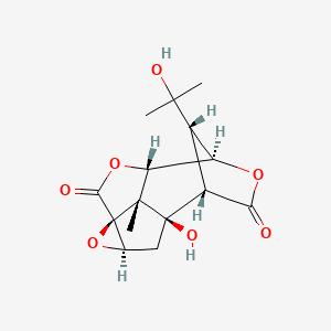 molecular formula C15H18O7 B1677797 Picrotin CAS No. 21416-53-5