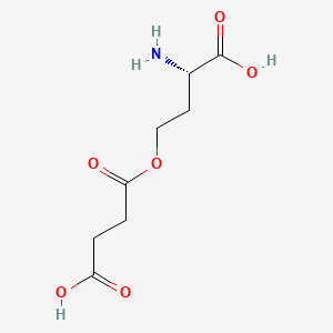molecular formula C8H13NO6 B1677799 O-succinyl-L-homoserine CAS No. 1492-23-5
