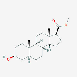 Androstane-17-carboxylic acid, 3-hydroxy-, methyl ester, (3beta,5beta,17beta)-