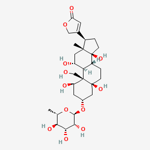 molecular formula C29H44O12 B1677812 乌巴因 CAS No. 630-60-4