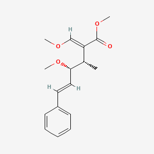 molecular formula C17H22O4 B1677813 Oudemansin CAS No. 73341-71-6