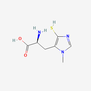 molecular formula C7H11N3O2S B1677818 Ovothiol A CAS No. 108418-13-9