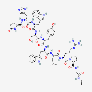 molecular formula C66H86N18O13 B1677820 Ovuplant CAS No. 70235-53-9
