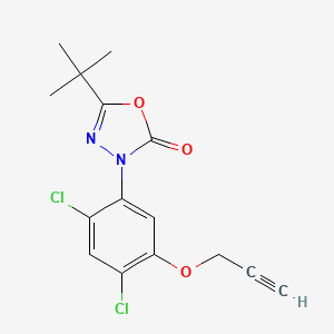 molecular formula C15H14Cl2N2O3 B1677824 Oxadiargyl CAS No. 39807-15-3