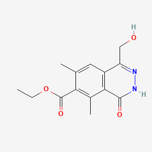 molecular formula C14H16N2O4 B1677827 Oxagrelate CAS No. 56611-65-5